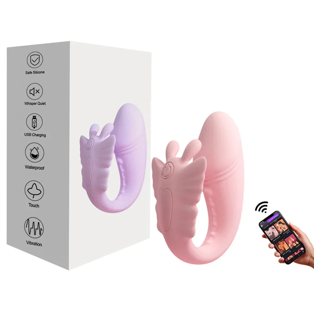 Sex Toys Bluetooth Female Vibrator Egg APP Control G Spot Stimulator Dildo Vibrating Vagina Balls Adult Goods for Women Panties - buysextoyth