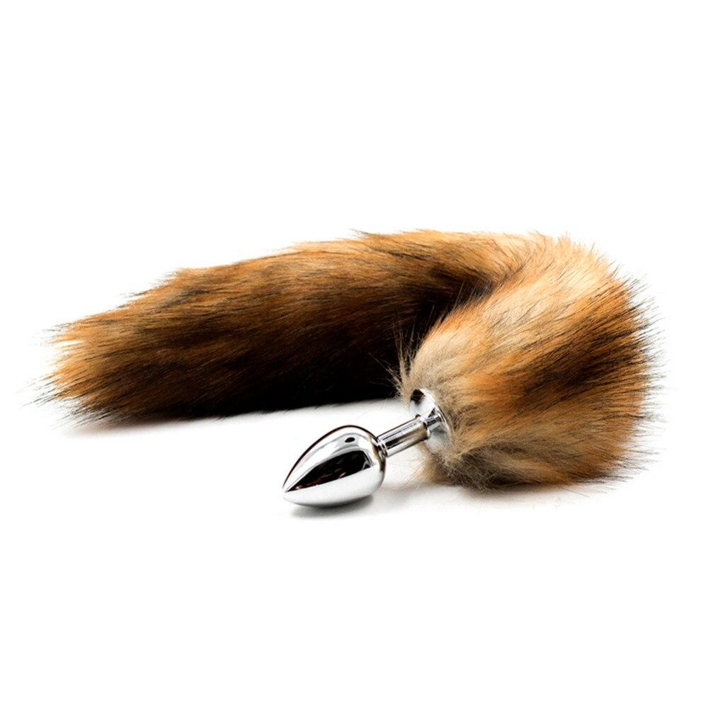 Sex Toys Faux Fox Tail Anal Butt Anal Tail For Adult Women Sex Products - buysextoyth
