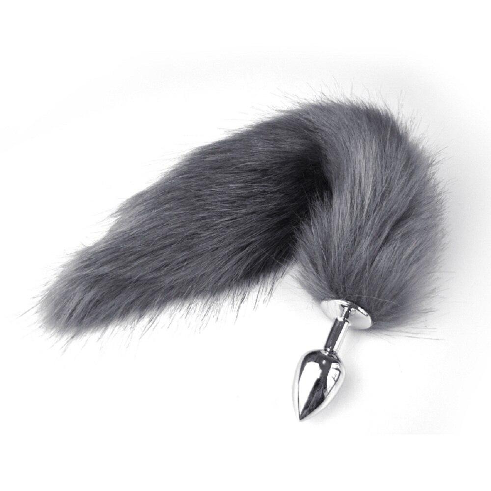 Sex Toys Faux Fox Tail Anal Butt Anal Tail For Adult Women Sex Products - buysextoyth