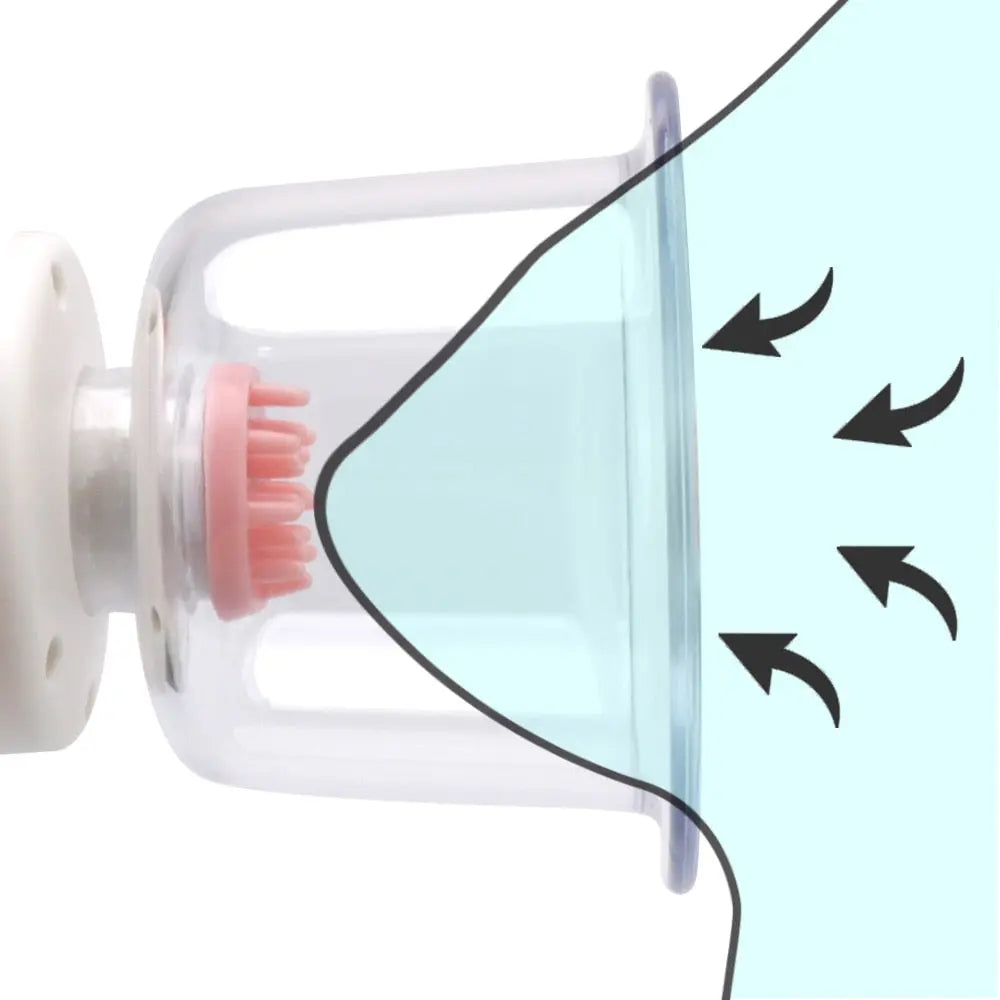 Sex Toys for Women Bra Massager Rotate Stimulation Breast Pump Breast Enlargement Vibrator Licking Nipple Sucker Sex Shop - buysextoyth
