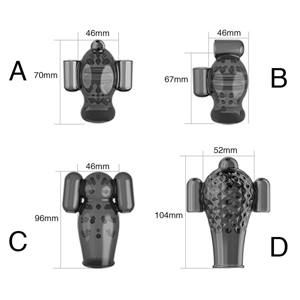 Sex Toys for Men Penis Trainer Glans Bullet Vibrator Penis Enhancement Delay Lasting Glans Trainer Erection Male Masturbation - buysextoyth