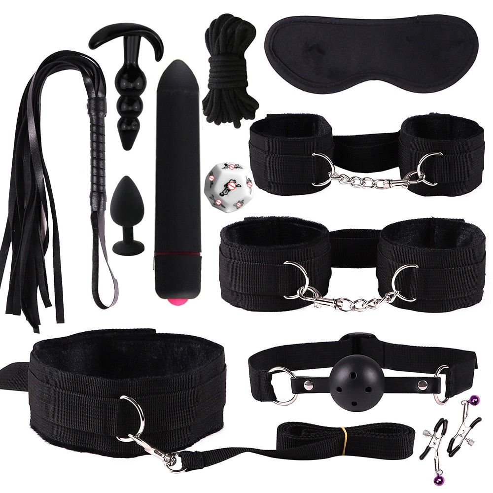 Sex Toys for Women Couples Bdsm Handcuffs for Session Anal Plug Vibrator Sex Games Sexshop Erotic Accessories Toys for Adults 18 - buysextoyth