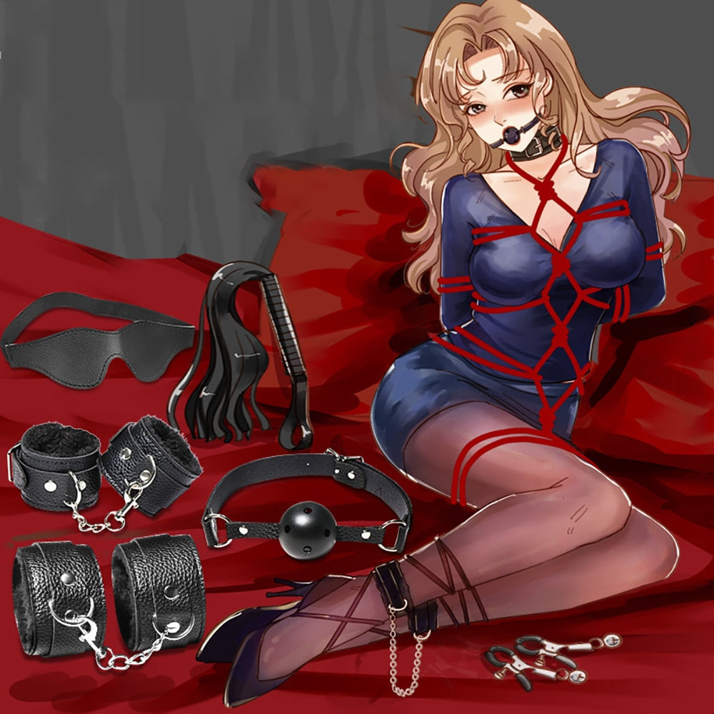 Sex Toys for Women Couples Bdsm Handcuffs for Session Anal Plug Vibrator Sex Games Sexshop Erotic Accessories Toys for Adults 18 - buysextoyth