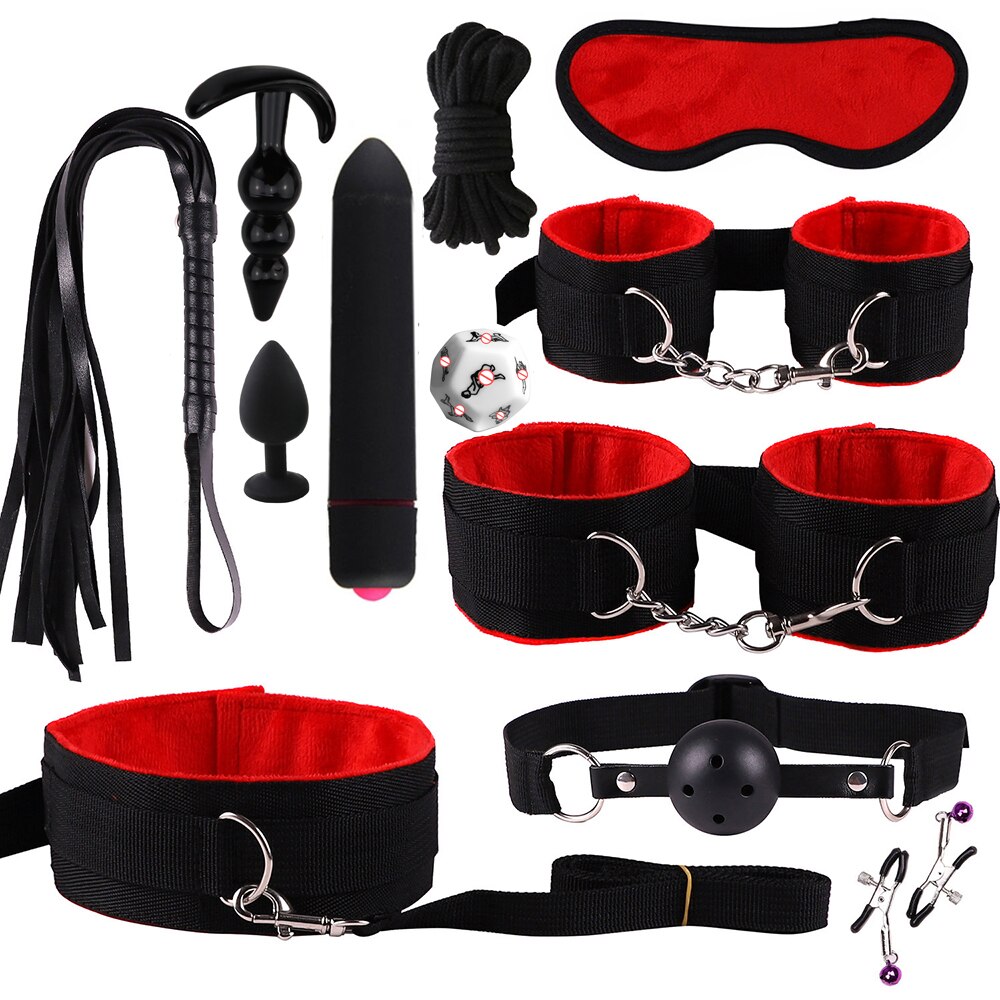 Sex Toys for Women Couples Bdsm Handcuffs for Session Anal Plug Vibrator Sex Games Sexshop Erotic Accessories Toys for Adults 18 - buysextoyth
