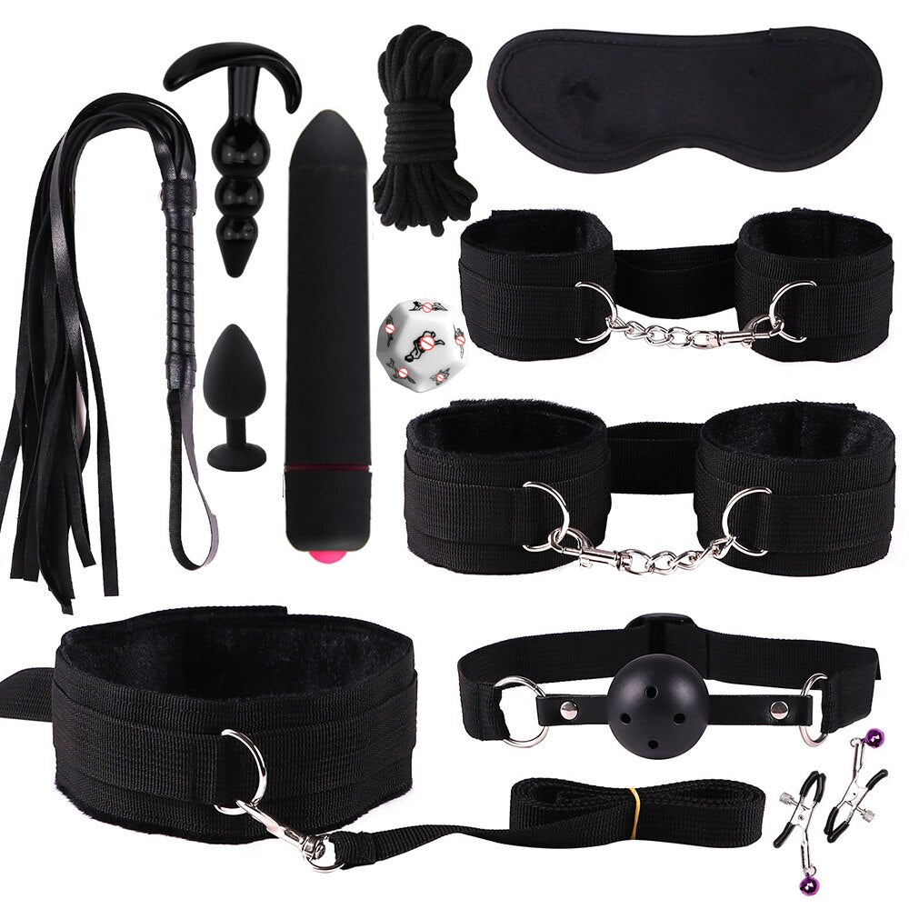 Sex Toys for Women Couples Bdsm Handcuffs for Session Anal Plug Vibrator Sex Games Sexshop Erotic Accessories Toys for Adults 18 - buysextoyth