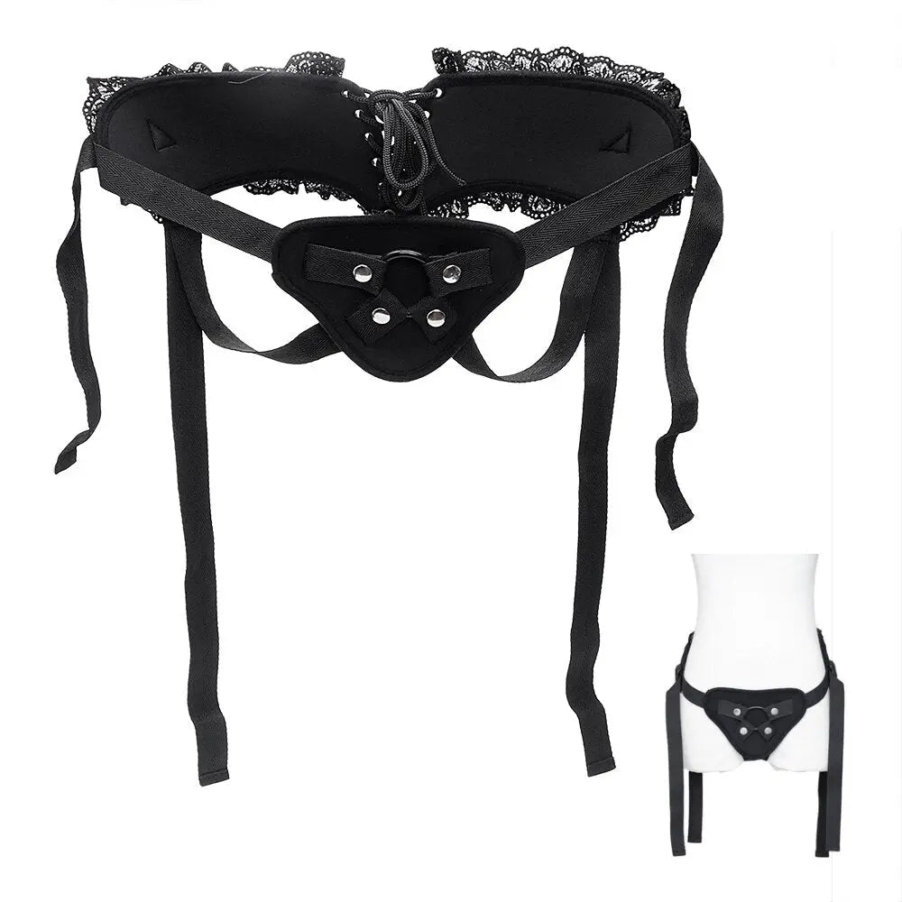 Sex Underwear for Women Panties Lingerie Belt Strap on Dildos Accessories Corset Style Erotic Toys Couples Lesbian Bondage Games - buysextoyth