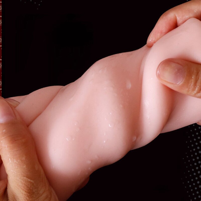 SexToys ชาย Masturbator คัพ Realistic ช่องคลอดประดิษฐ์ซิลิโคนพ็อกเก็ตหีลึกลิ้นดูดของเล่นสำหรับผู้ใหญ่สำหรับผู้ใหญ่ - buysextoyth