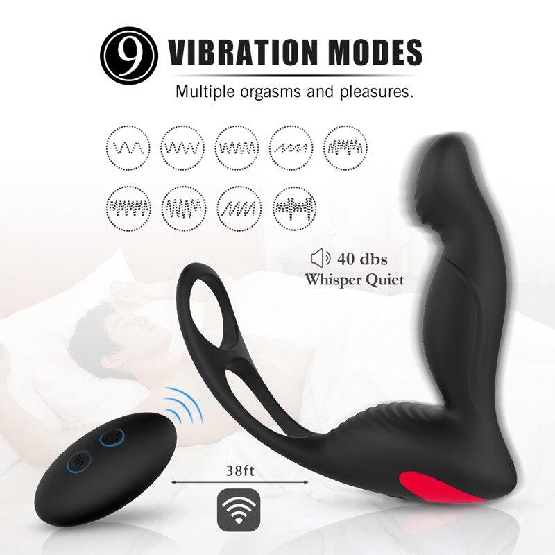 Anal Sex Toys For Men Gay Butt Plug Prostata Massager Wireless Remote Control Vibrating Adult Sex Toys For Couple - buysextoyth
