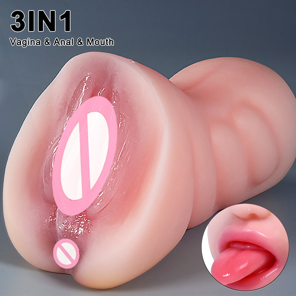 เซ็กซ์ทอยสำหรับผู้ชายช่องคลอดประดิษฐ์หี Sextoys ซิลิโคน Masturbators ชายสำหรับผู้ใหญ่18ดูดเครื่อง Sexulaes ของเล่น - buysextoyth
