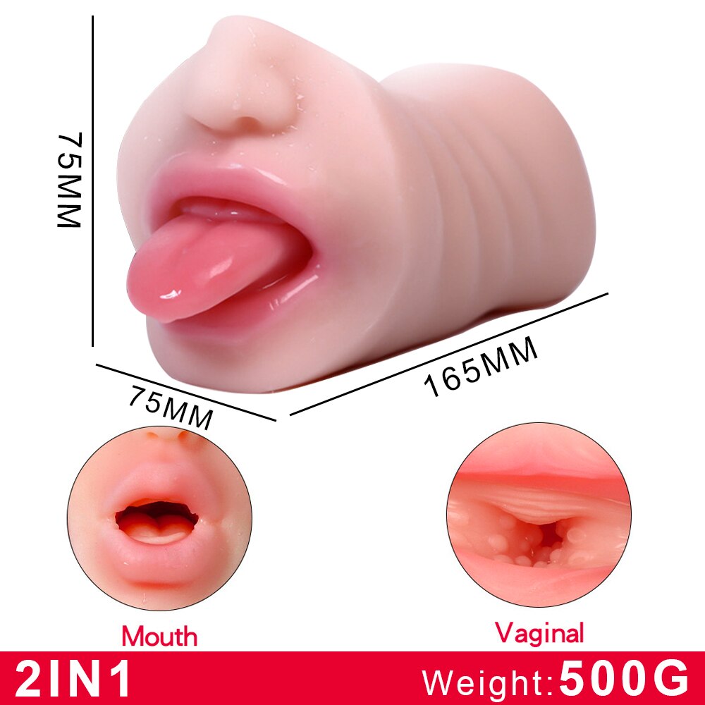 เซ็กซ์ทอยสำหรับผู้ชายช่องคลอดประดิษฐ์หี Sextoys ซิลิโคน Masturbators ชายสำหรับผู้ใหญ่18ดูดเครื่อง Sexulaes ของเล่น - buysextoyth