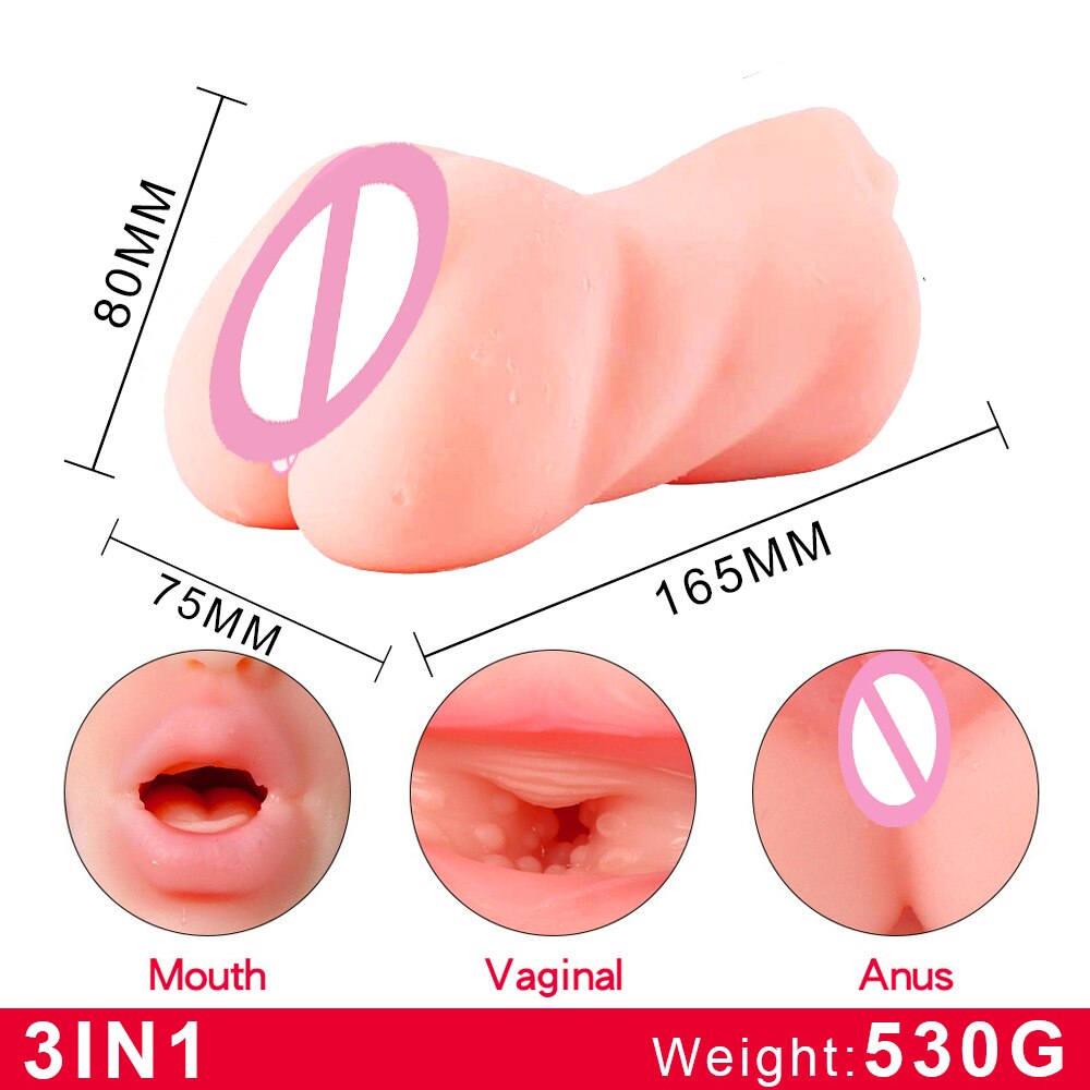 เซ็กซ์ทอยสำหรับผู้ชายช่องคลอดประดิษฐ์หี Sextoys ซิลิโคน Masturbators ชายสำหรับผู้ใหญ่18ดูดเครื่อง Sexulaes ของเล่น - buysextoyth