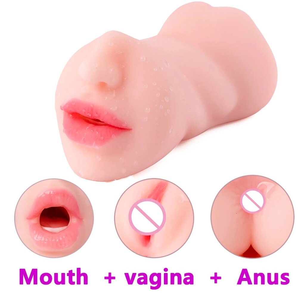 เซ็กซ์ทอยสำหรับผู้ชายช่องคลอดประดิษฐ์หี Sextoys ซิลิโคน Masturbators ชายสำหรับผู้ใหญ่18ดูดเครื่อง Sexulaes ของเล่น - buysextoyth