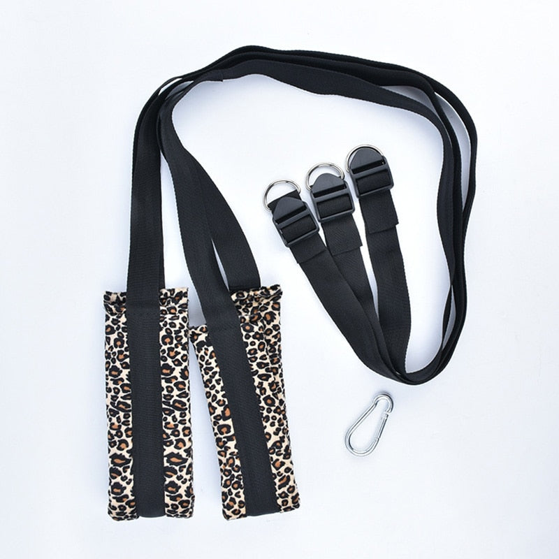 Sexy BDSM Bondage Door Slam Sex Swing Adult SM Love Game Fetish Bondage Leg Open Door Swing Sex Erotic Toys for Couples - buysextoyth