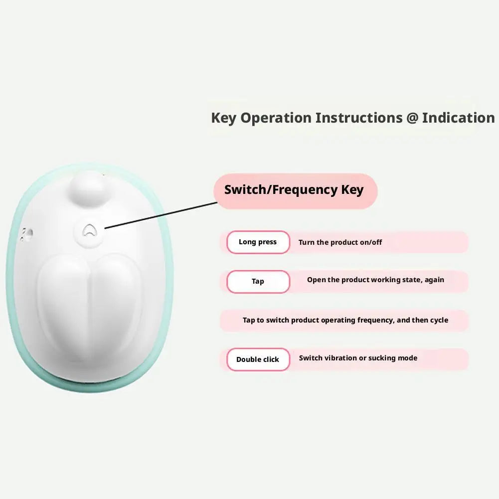 Cute Moon Rabbit Sucking Vibrating Egg Massager Pussy Clit G-spot Clitoral Stimulator USB Rechargeable Adult Sex Toy - buysextoyth