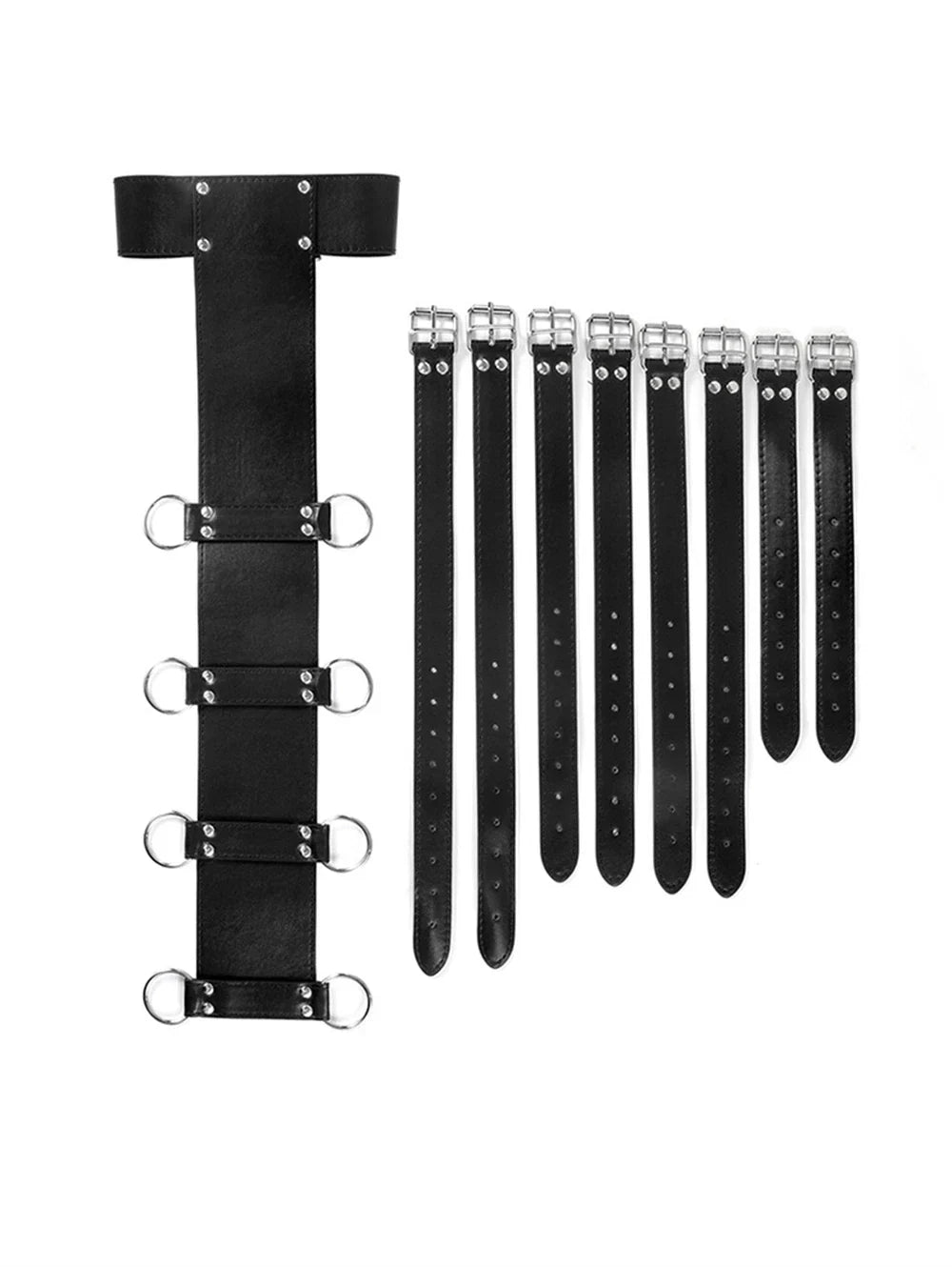 Behind Hadncuffs Collar BDSM Bondage Restraints Slave Armbinder Fetish Harness Erotic Sex Belt Erotic Products For Adult SM Game - buysextoyth