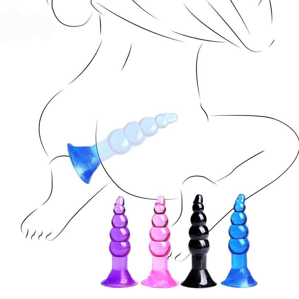 Silicone Anal Beads Anal Plug Dildo Prostate Massager Sex Toys for Adults Men ButtPlug Sex Products Sex Shop for Women Vagina - buysextoyth