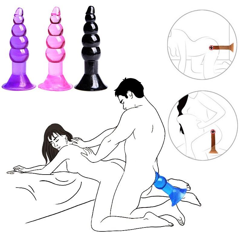 Silicone Anal Beads Anal Plug Dildo Prostate Massager Sex Toys for Adults Men ButtPlug Sex Products Sex Shop for Women Vagina - buysextoyth