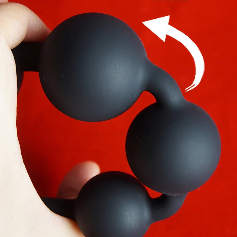 Silicone Anal Beads Dilator.Big Annals Balls.Long Ass Anus But Butt Plug.Analplug Buttplug Butplug.Analsex Prostate Sex Toys - buysextoyth