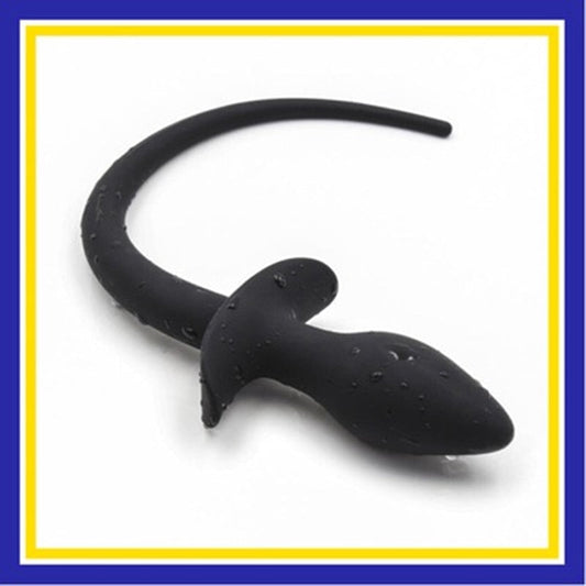 Silicone Dog Tail Anal Toys G-spot Stimulator Butt Plug Slave Anal Expander Women Men Gay Sex Game BDSM Erotic Toys Sex Products - buysextoyth
