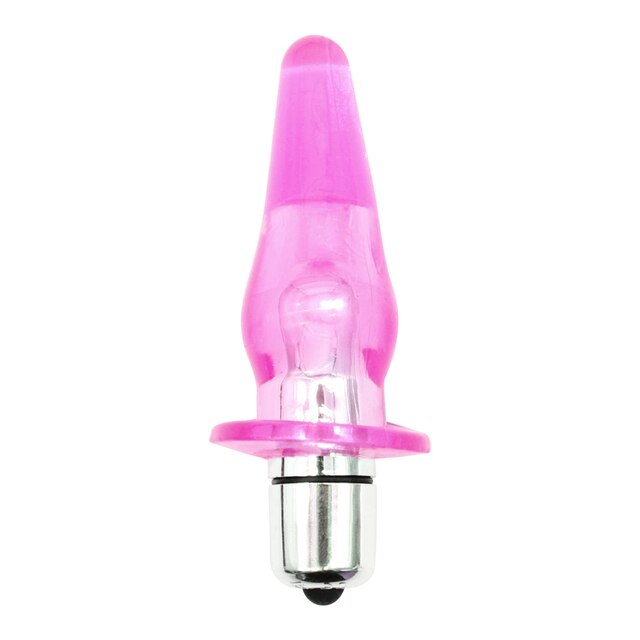 Smooth Anal Vibrator Dildo Butt Silicone Plug Prostate Massage Anal Beads Vibrator Sex Toys for Women Adult Products - buysextoyth