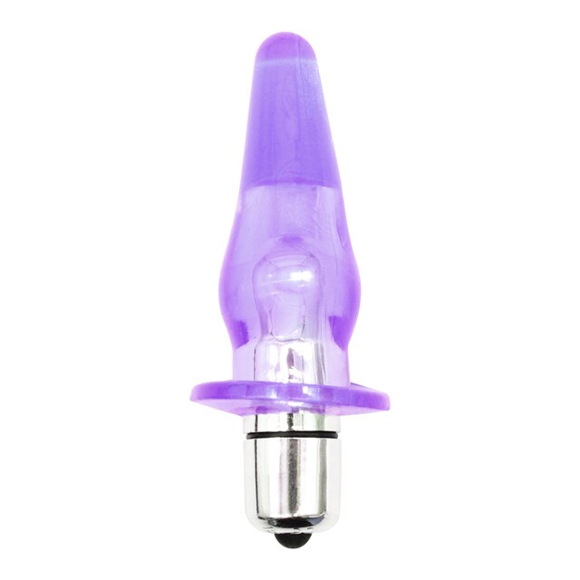 Smooth Anal Vibrator Dildo Butt Silicone Plug Prostate Massage Anal Beads Vibrator Sex Toys for Women Adult Products - buysextoyth