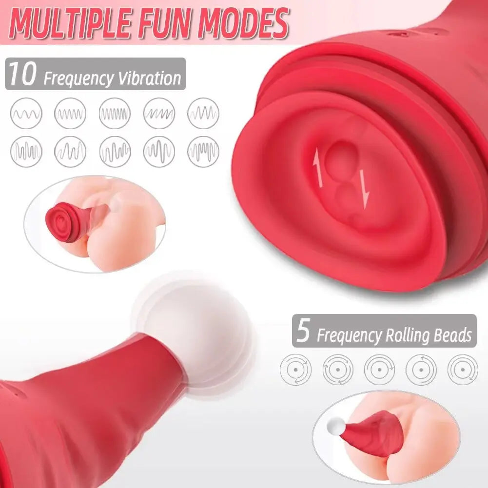 Snowman Clit Sucker Vibrator เซ็กซ์ทอยสำหรับผู้หญิงผู้ใหญ่18หัวนมคริสต์มาสหญิง Clitoris สูญญากาศกระตุ้นอมควย Oral thai-adult