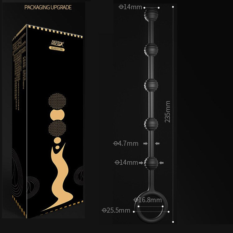 Soft Anal Dildo Butt Plug Prostate Massager Adults Gay Phalluses Anal Plug Beads Sex Toys for Men Bdsm Toys for Woman Anal Toys - buysextoyth