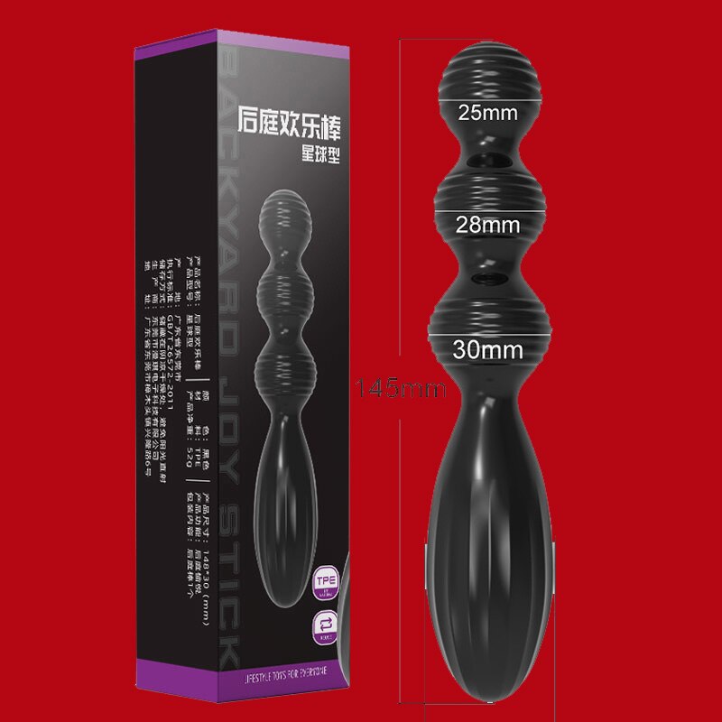 Soft Anal Dildo Butt Plug Prostate Massager Adults Gay Phalluses Anal Plug Beads Sex Toys for Men Bdsm Toys for Woman Anal Toys - buysextoyth