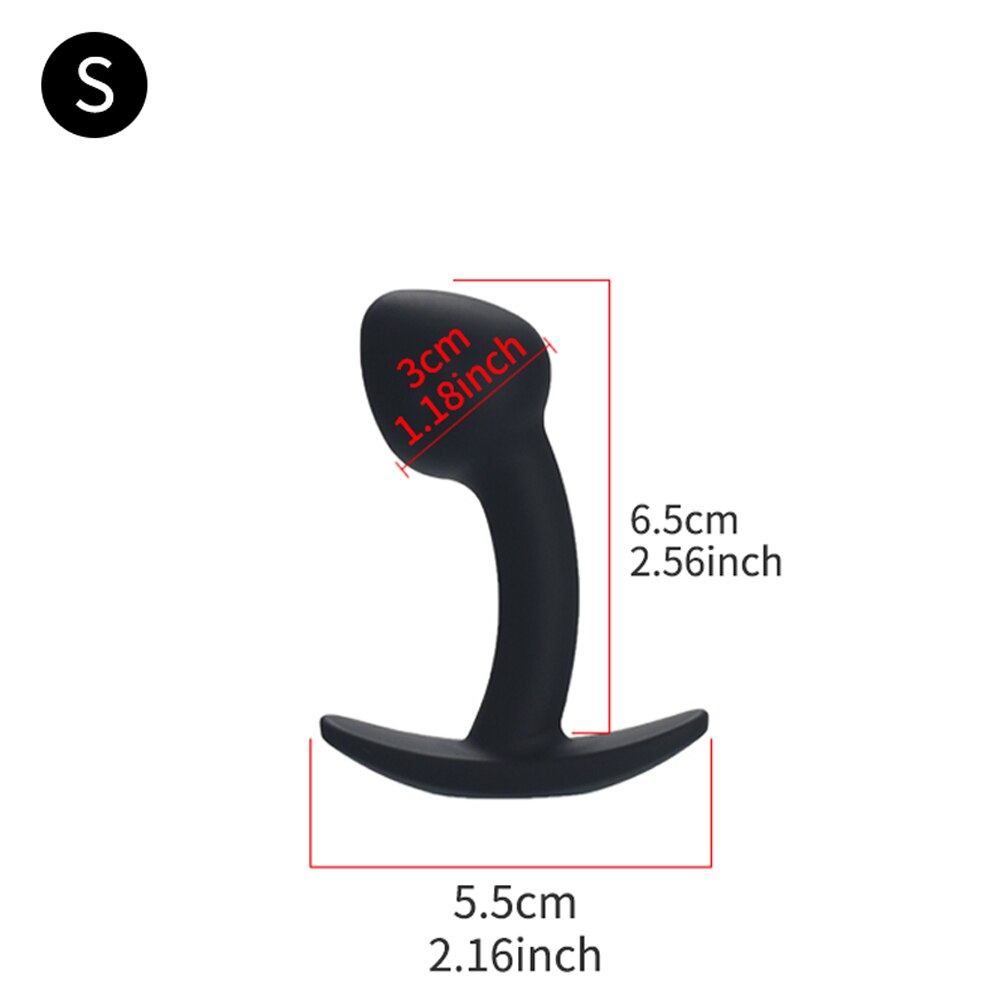 Soft Anal Plug High Quality Silicone Butt Plug Adult Product Anal Beads Female Masturbator Prostate Massager Sex Toys for Couple - buysextoyth