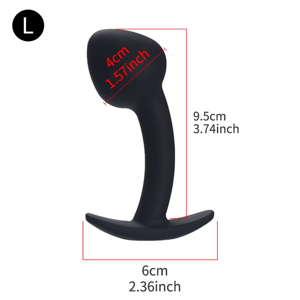 Soft Anal Plug High Quality Silicone Butt Plug Adult Product Anal Beads Female Masturbator Prostate Massager Sex Toys for Couple - buysextoyth