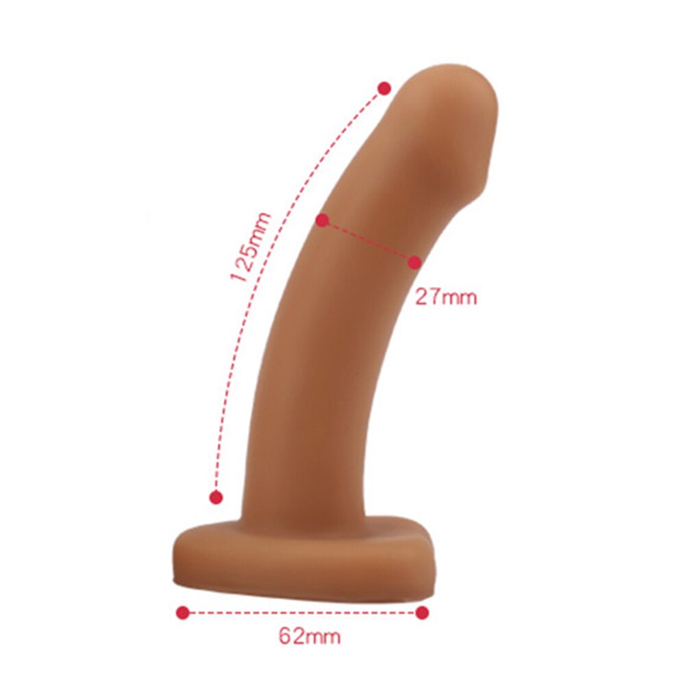 Soft Jelly Dildo Anal Butt Plug Realistic Penis with Powerful Suction Up Strapon Artificial Penis Dick Toy for Adult Sex Toys - buysextoyth