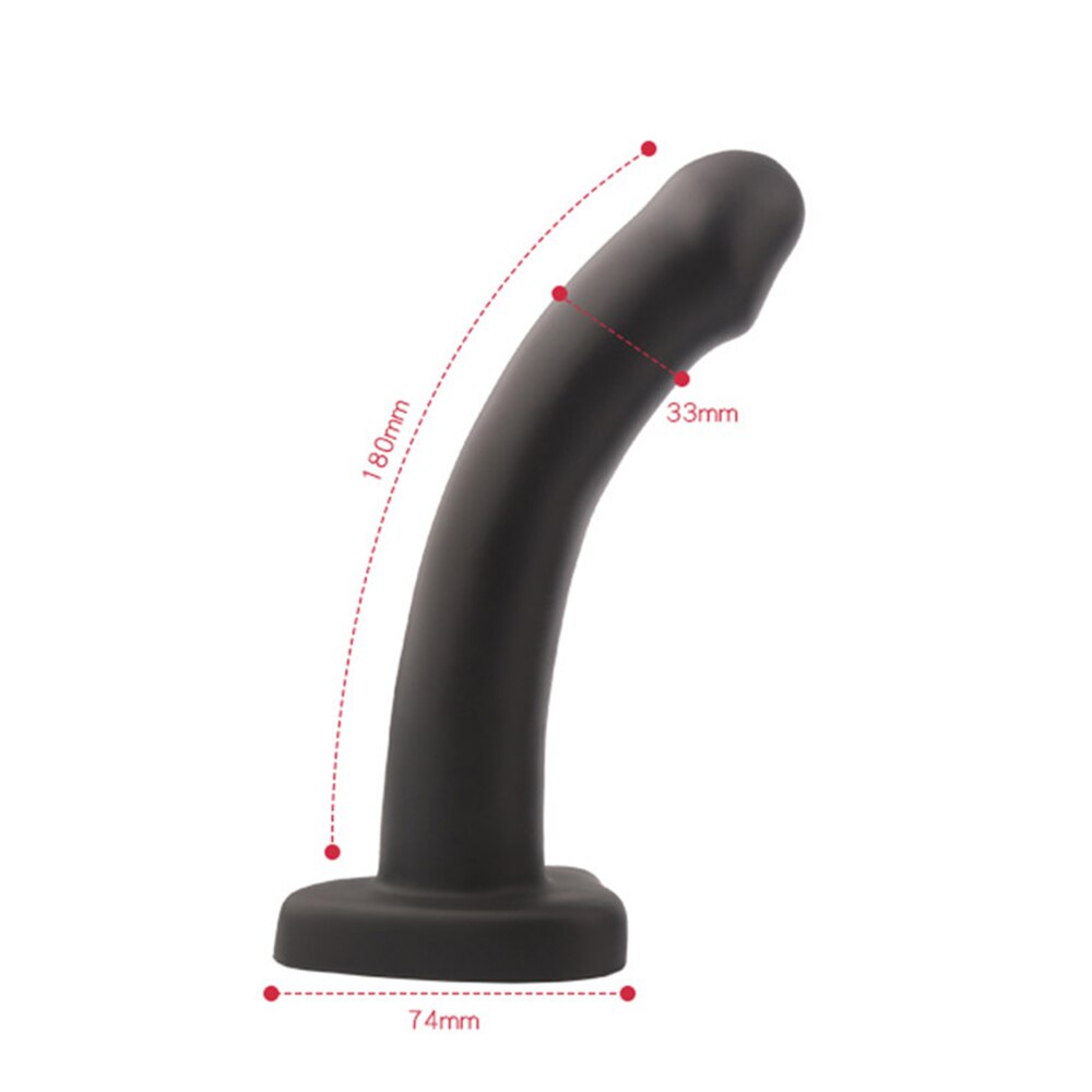 Soft Jelly Dildo Anal Butt Plug Realistic Penis with Powerful Suction Up Strapon Artificial Penis Dick Toy for Adult Sex Toys - buysextoyth