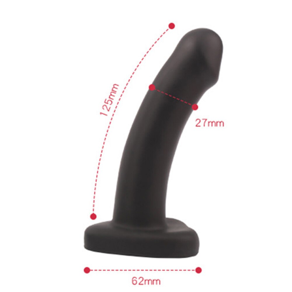 Soft Jelly Dildo Anal Butt Plug Realistic Penis with Powerful Suction Up Strapon Artificial Penis Dick Toy for Adult Sex Toys - buysextoyth