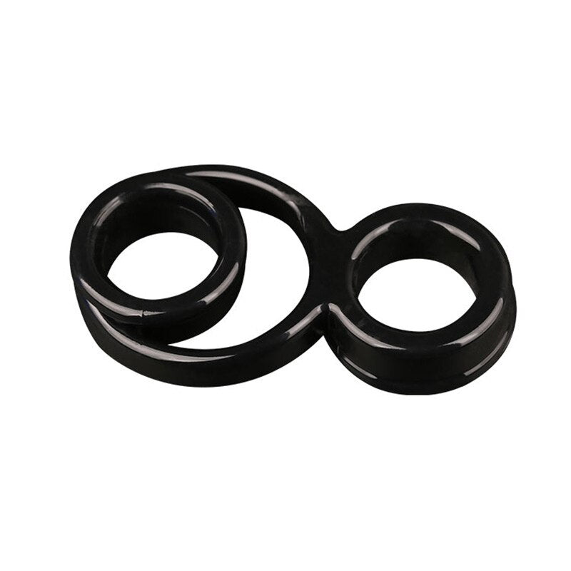 Soft Male Dildo Scrotal Bound Penis Rings Scrotum Binding Chastity Device Lock Sperm Cock Ring Sex Toy for Men Delay Ejaculation - buysextoyth