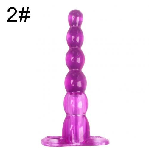 Soft Silicone Anal Bead Dildo Prostate Massager Female Adult Sex Toy Butt Plug Masturbation Anal Plug G-spot Massager Toy - buysextoyth
