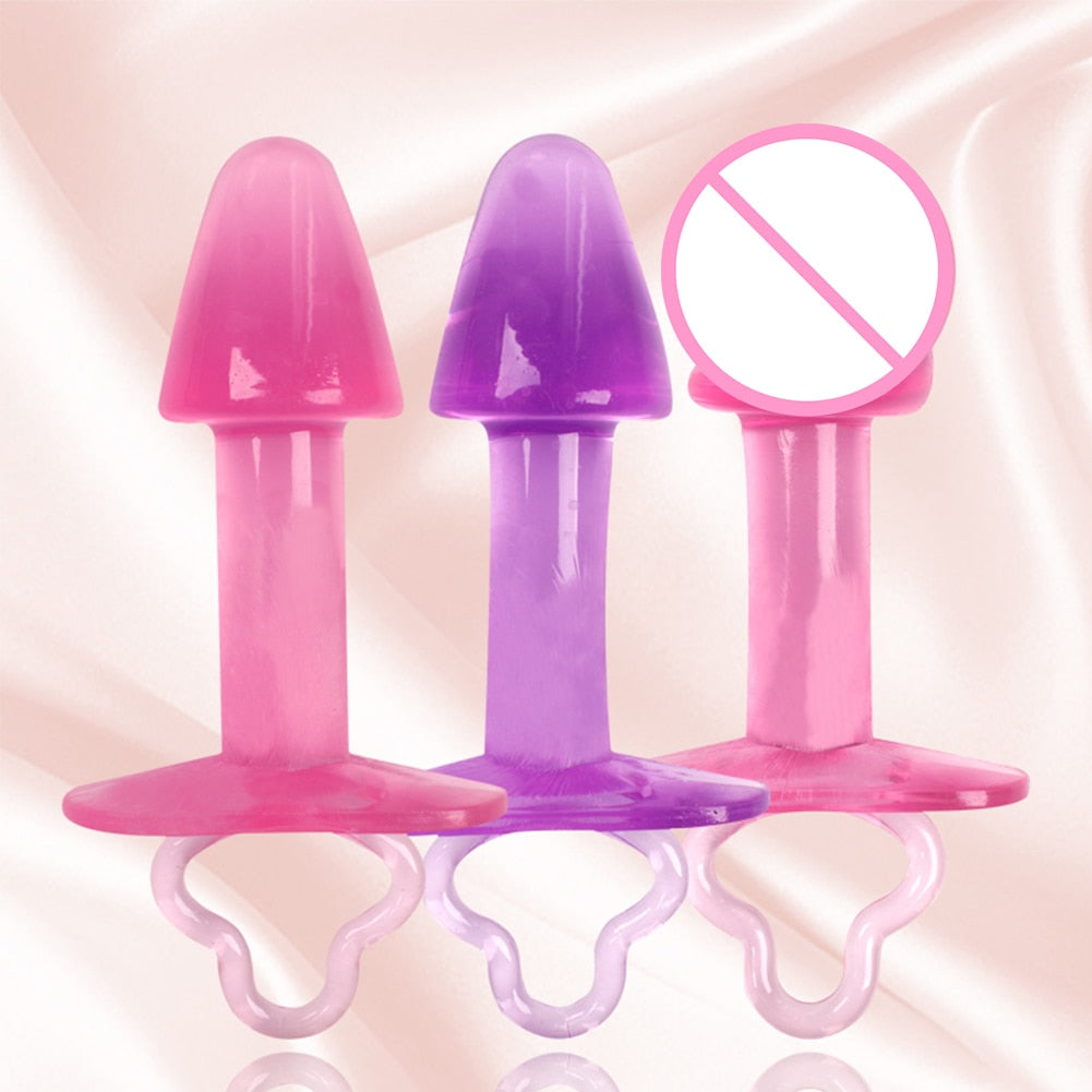 Soft Silicone Anal Bead Dildo Prostate Massager Female Adult Sex Toy Butt Plug Masturbation Anal Plug G-spot Massager Toy - buysextoyth