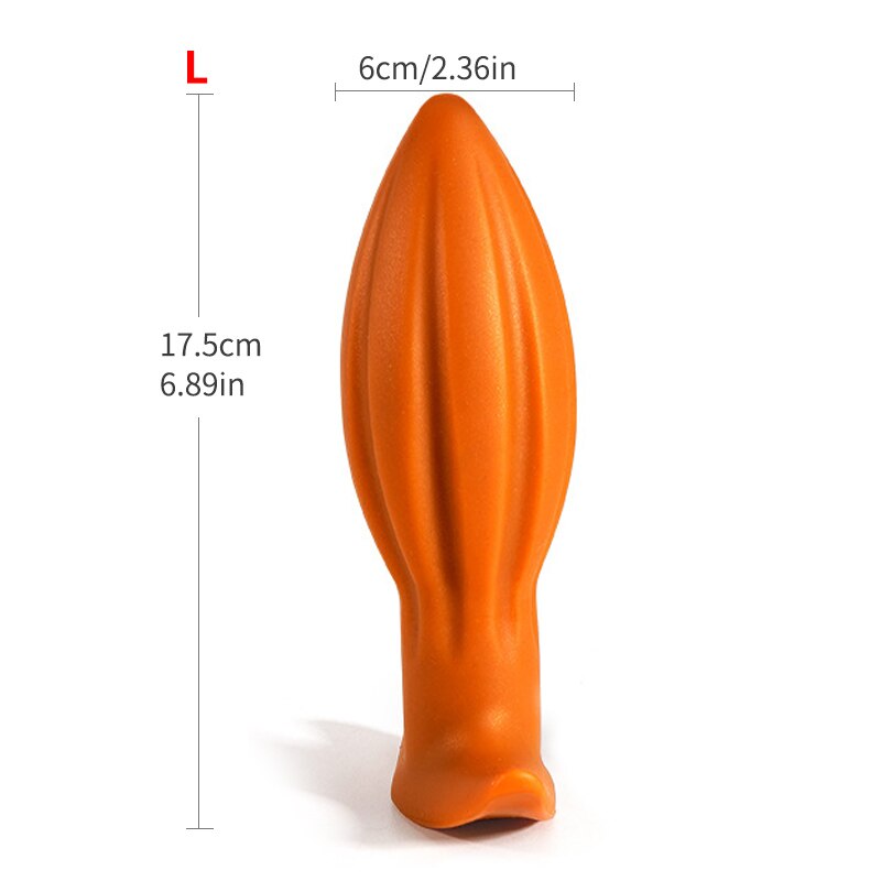 Soft Silicone Butt Plug Dildo for Women Lesbian Anal Plug Sex Toys for Men Big Dildo Butt Plugs Prostate Massage Anus Expansion - buysextoyth