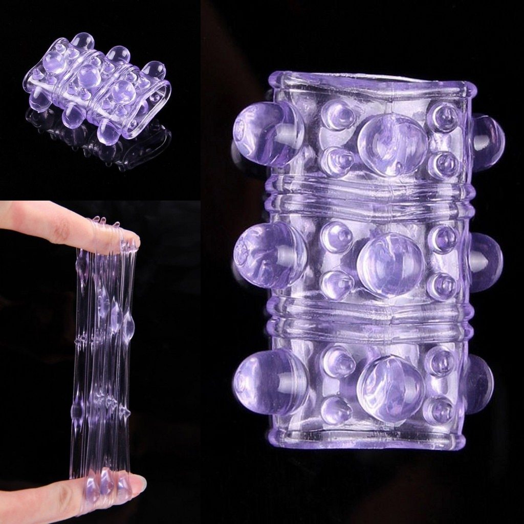 Soft Silicone Cock Penis Ring Sleeve Condom Adjustable Elastic Ring Party Erotic Toy Sex Products for Male Adult Game Supplies - buysextoyth