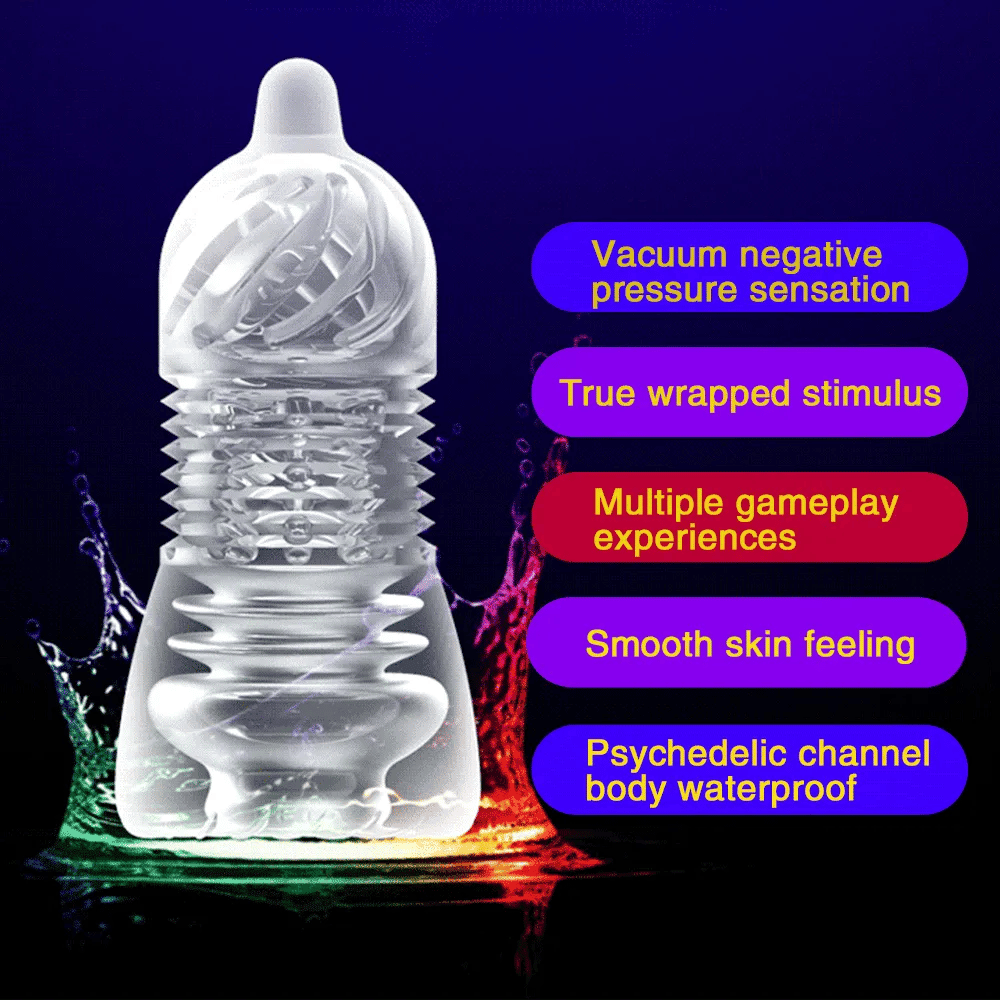 สำเร็จความใคร่ Soft Stick สำหรับผู้ใหญ่ของเล่นสำหรับชายอวัยวะเพศชายปั๊มนวดซิลิโคน Delay Lasting เทรนเนอร์ที่สมจริงช่องคลอดช่องคลอด Masturbator ถ้วย - buysextoyth