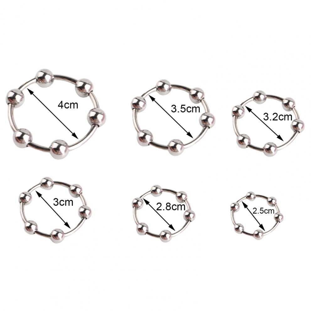 Stainless Cock Ring Sex Increase Orgasms Easy To Use Safe  Delay Ejaculation Lock Ring for Men Foreskin Corrector Rings - buysextoyth