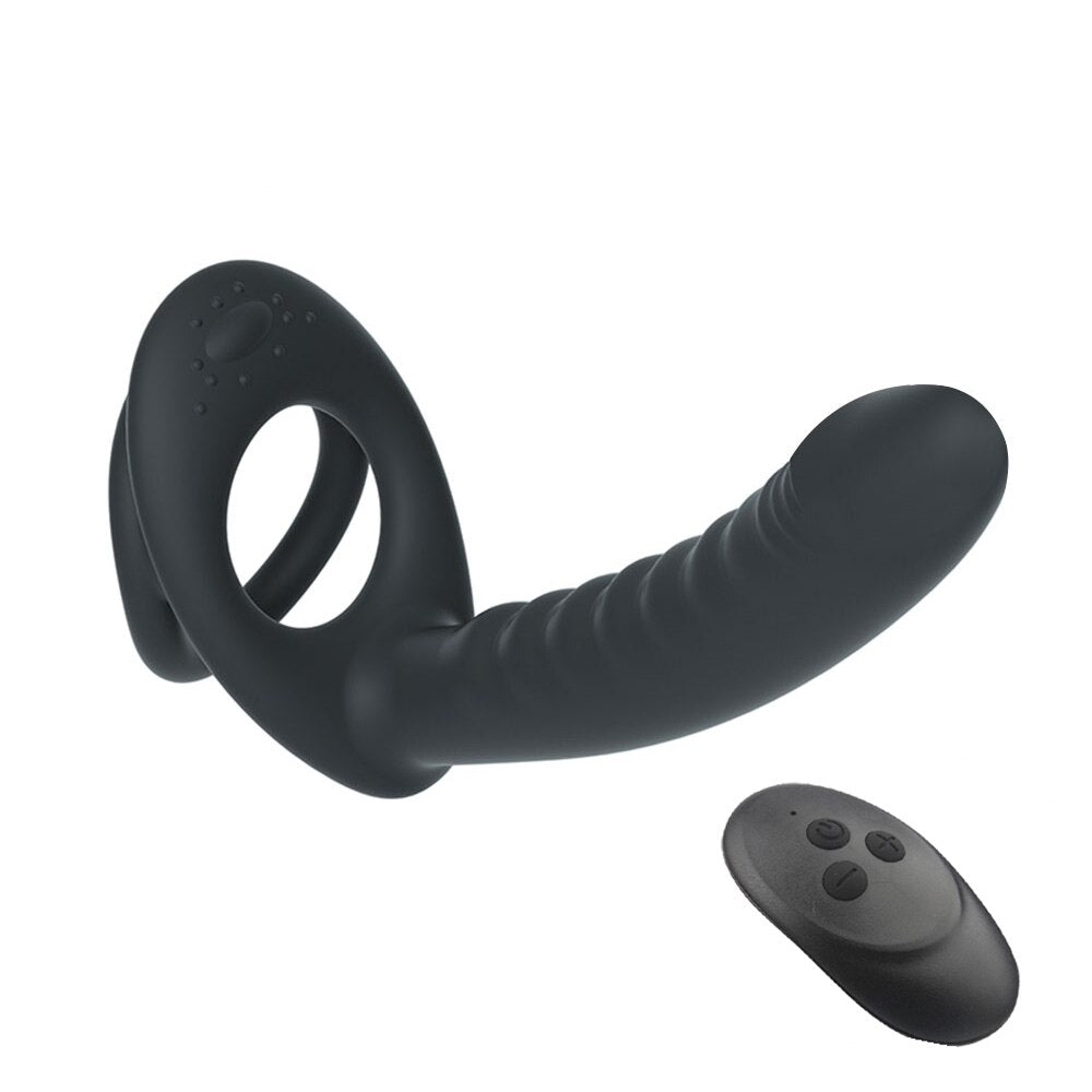 สอดใส่คู่อวัยวะเพศชาย Strapon Dildo เพศของเล่นสำหรับผู้หญิงสายรัด Penis Anal ลูกปัด Plug ผู้ใหญ่ G Spot ของเล่นสำหรับผู้ใหญ่18 - buysextoyth