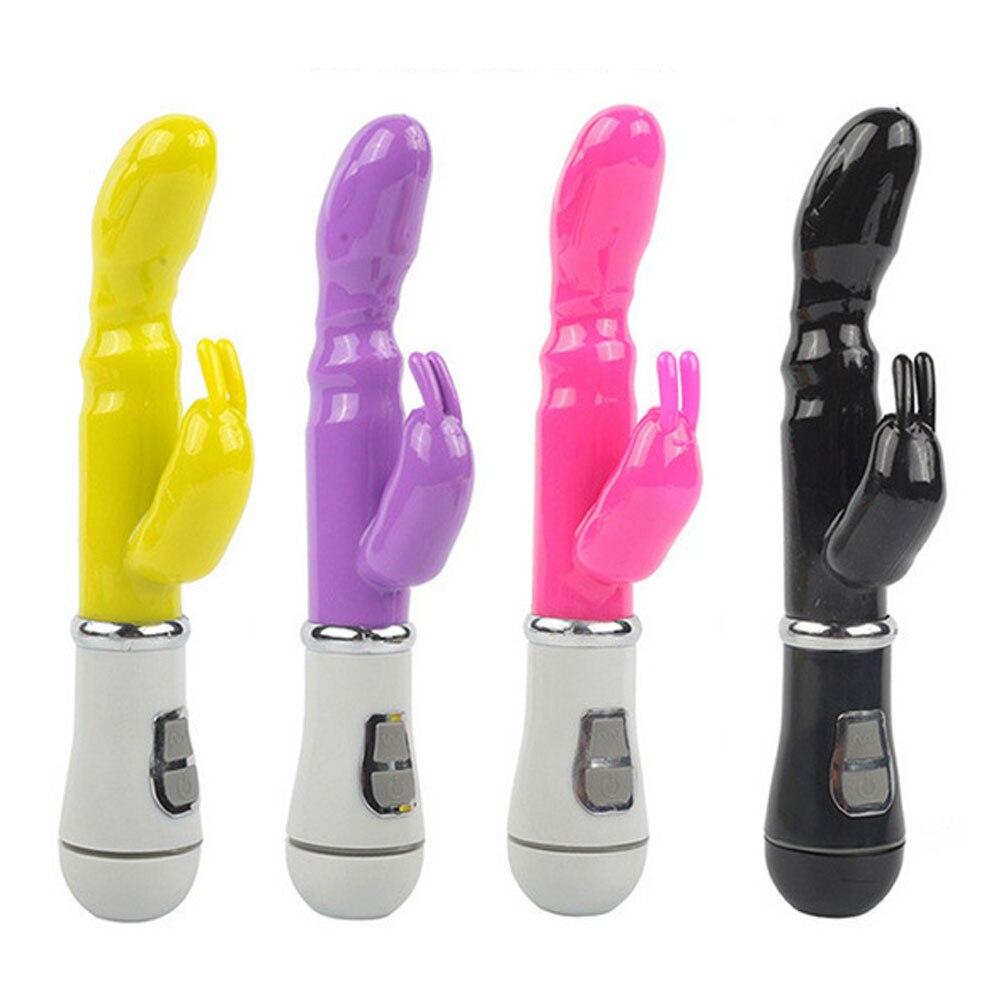 Strong Rabbits Vibrator Clitoris Stimulator 12 Speed Double G-spot Massager Sex Toys For Female Masturbator Adult Product - buysextoyth