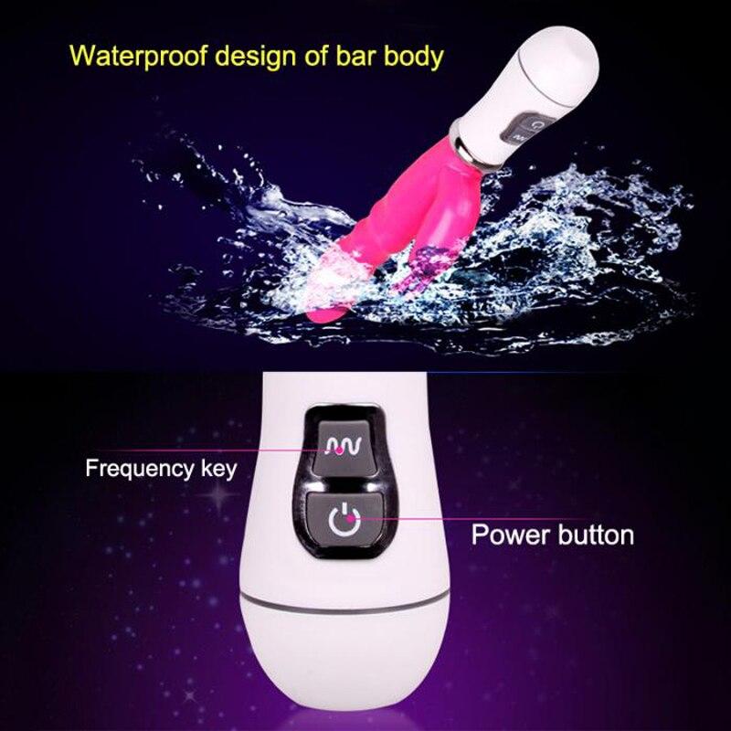 Strong Rabbits Vibrator Clitoris Stimulator 12 Speed Double G-spot Massager Sex Toys For Female Masturbator Adult Product - buysextoyth