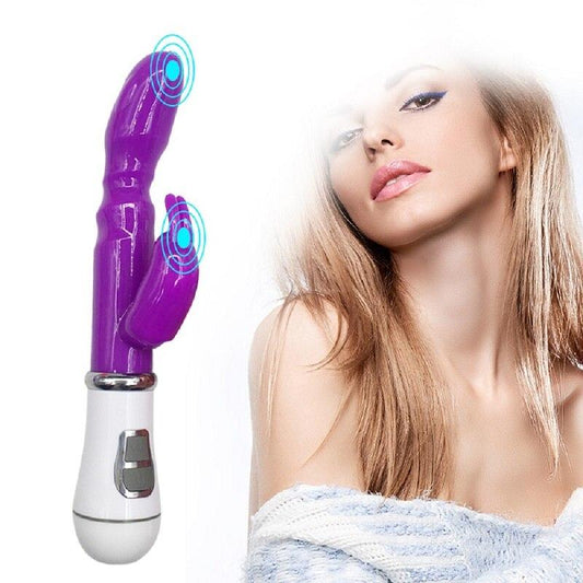 Strong Rabbits Vibrator Clitoris Stimulator 12 Speed Double G-spot Massager Sex Toys For Female Masturbator Adult Product - buysextoyth