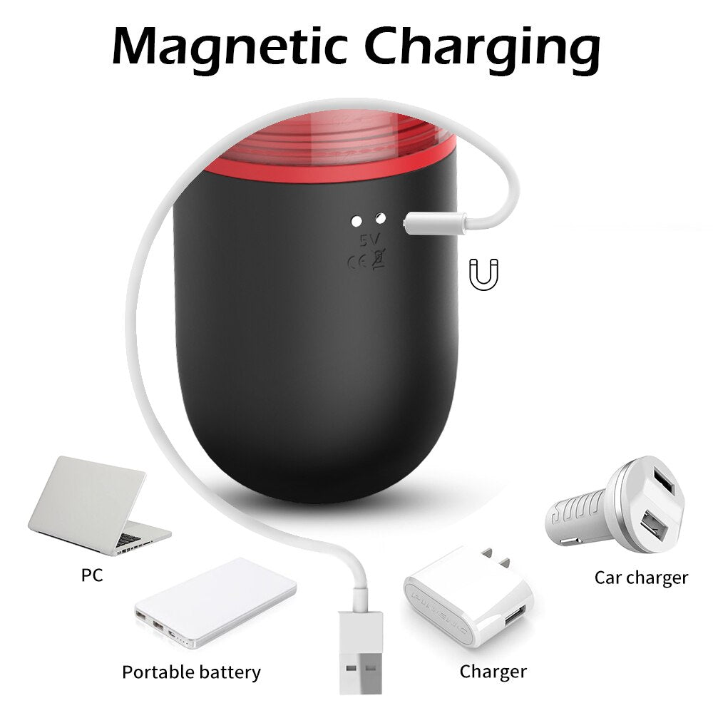 Sucking Penis Pump Vibrator Enlargement Vacuum Pump Automatic Erection Trainer Penis Enlargement Cock Extender for Men Sex Toys - buysextoyth