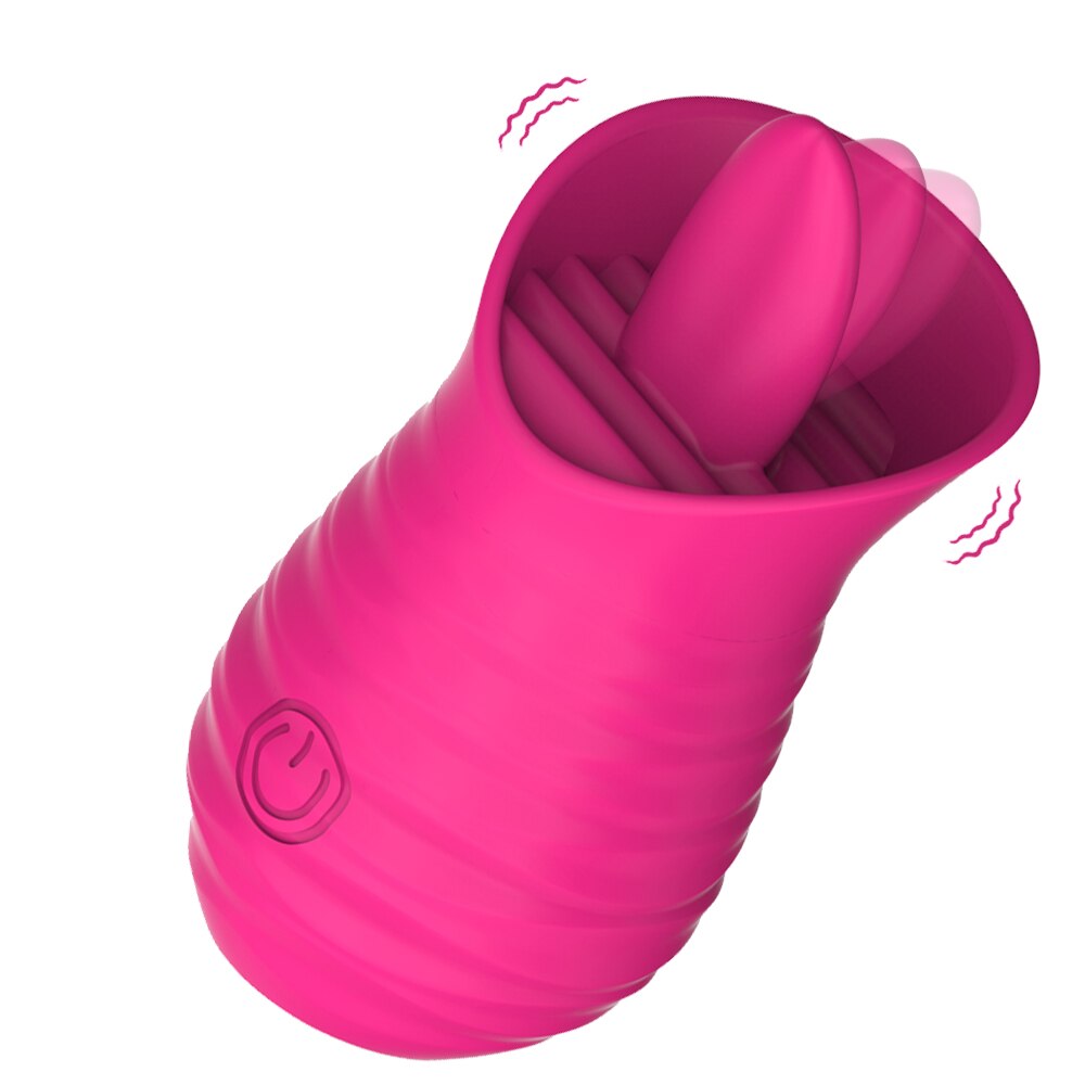 Sucking Tongue Female Vibrator Clit Nipple Sucker Sexy Toys Clitoris Stimulator Oral Pussy Licking Toys for Women 18 Adult Toys - buysextoyth