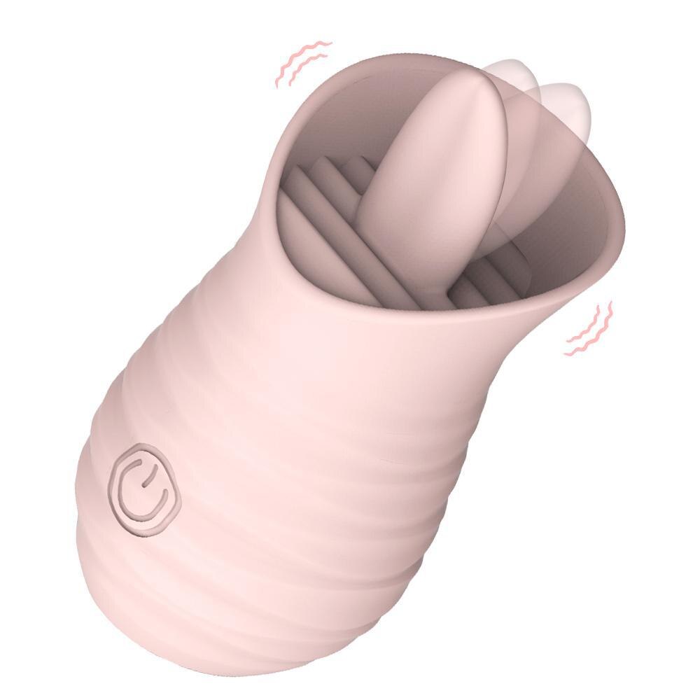 Sucking Tongue Female Vibrator Clit Nipple Sucker Sexy Toys Clitoris Stimulator Oral Pussy Licking Toys for Women 18 Adult Toys - buysextoyth