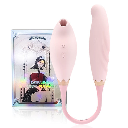 Sucking Vibrator Bendable หญิง7ความถี่ Pulse Soft ซิลิโคน G-Spot Clitoris Stimulator เซ็กส์ทอยสำหรับหัวนมผู้หญิง Sucker - buysextoyth