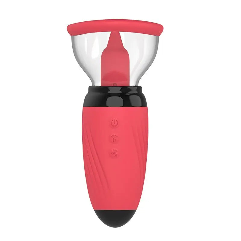 Sucking Vibrator Clit Stimulator ลิ้นเลียของเล่น G-Spot Bullet Vibrator เต้านม Nipple Sucker Vibrator หญิงนวด - buysextoyth