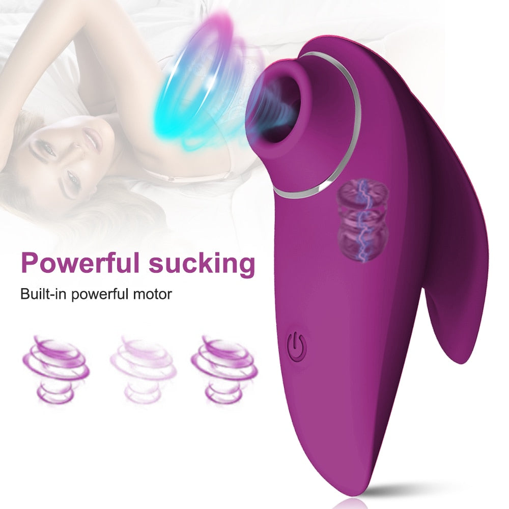 Sucking Vibrator Sex Toy for Women Vibrating Sucker Oral Clitoris Stimulator Sex Suction Vibrator Female Adults Product - buysextoyth